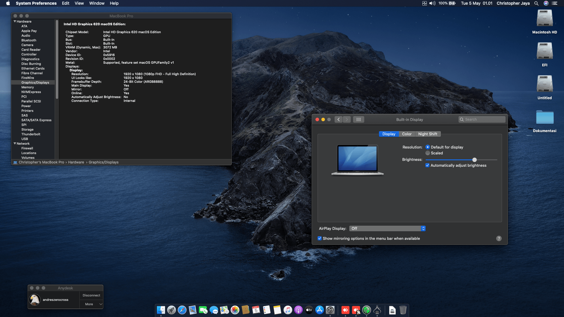 Acer Aspire E5 475G 56N6 [Kabylake   Intel HD 620 + I2C] 7